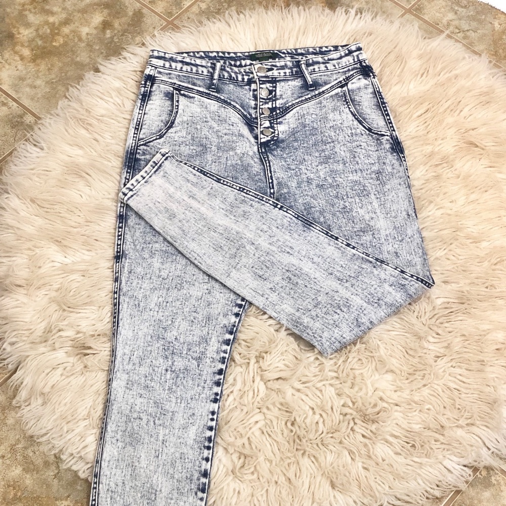 High rise jeans